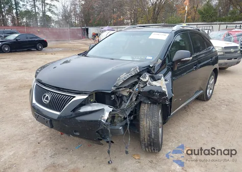 2012 Lexus Rx 350 z USA, uszkodzony, nr VIN 2T2ZK1BA1CC085191